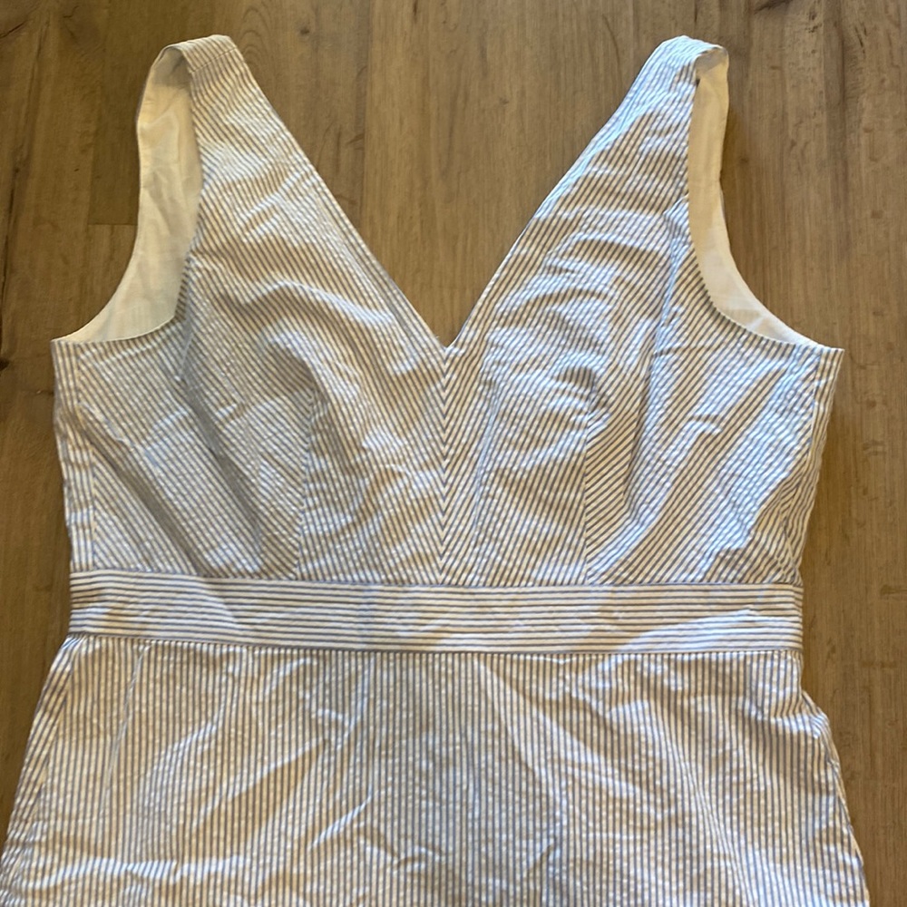 J crew seersucker dress